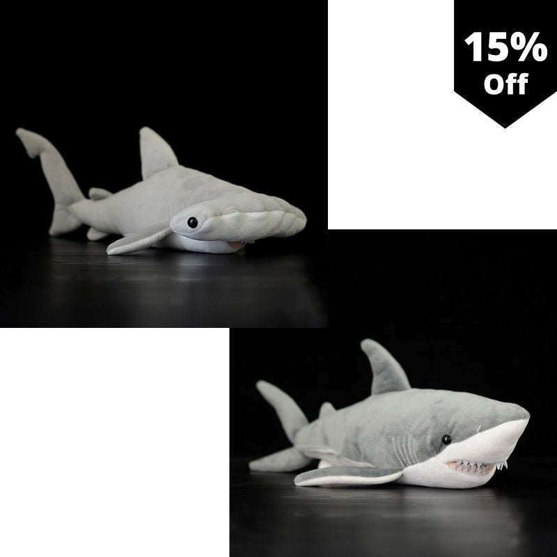 Realistic Shark plushies by SB