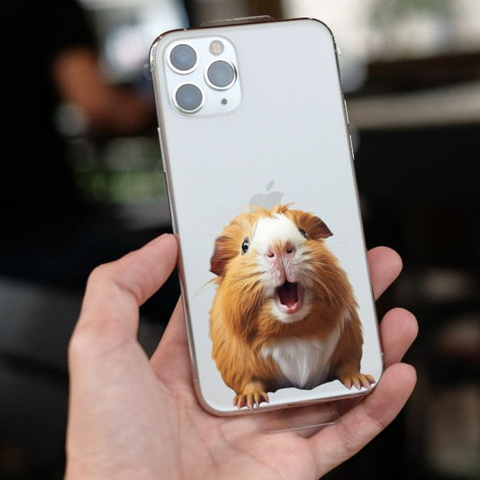 Smiling Guinea Pig phone cases from SB (UV printed)