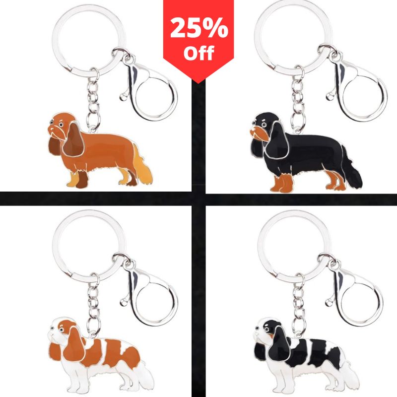 Realistic Cavalier Keychains