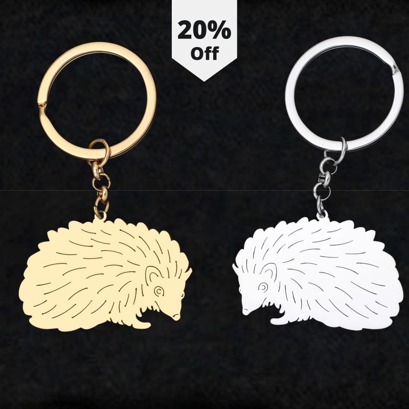 Realistic Hedgehog Keychains by SB