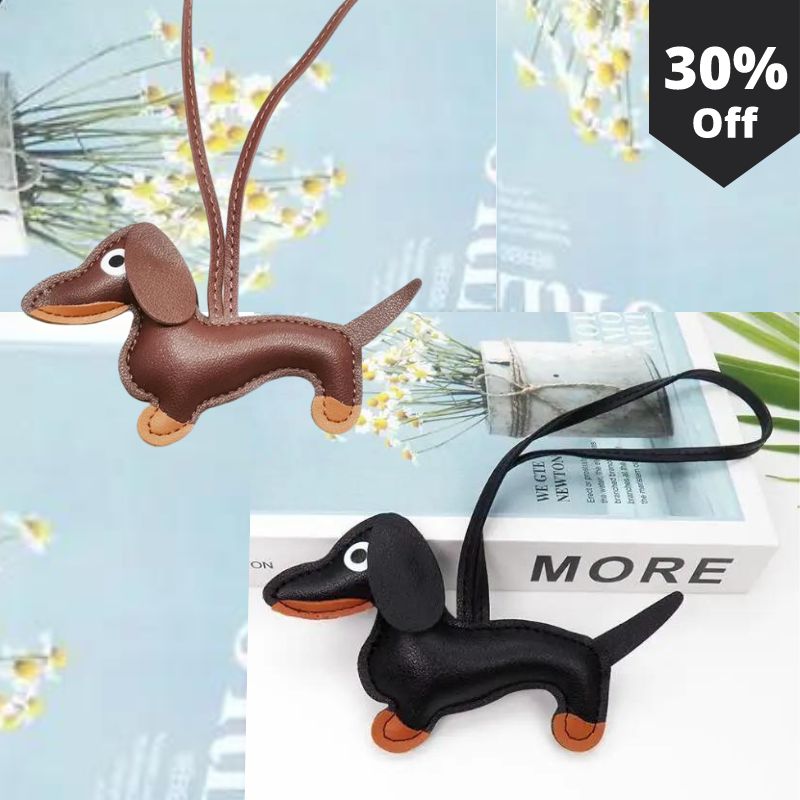 Dachshund keychains by Style's Bug