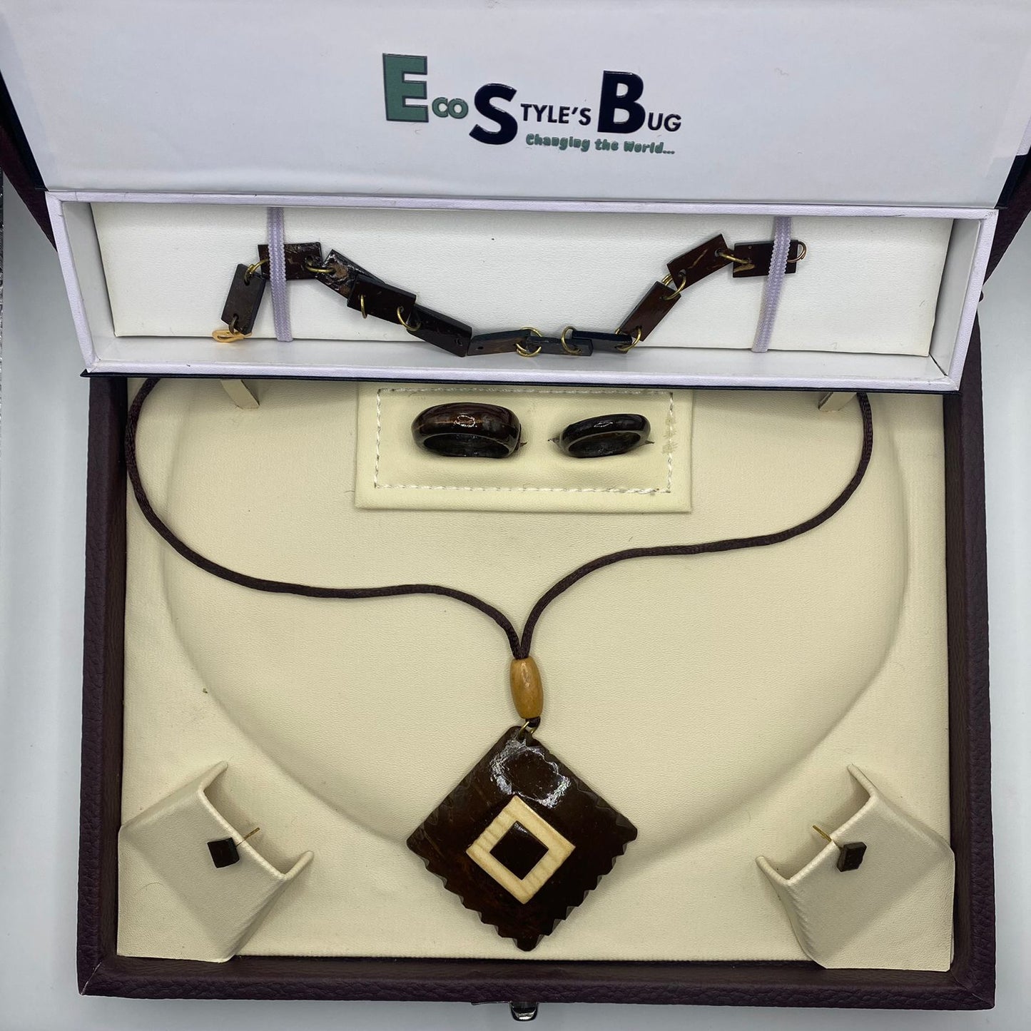 Eco Square Jewellery Set