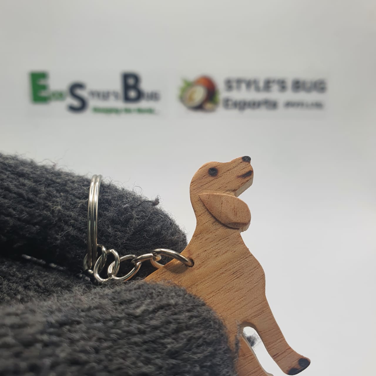 Cocker Spaniel Keychains - Handcrafted from Wood