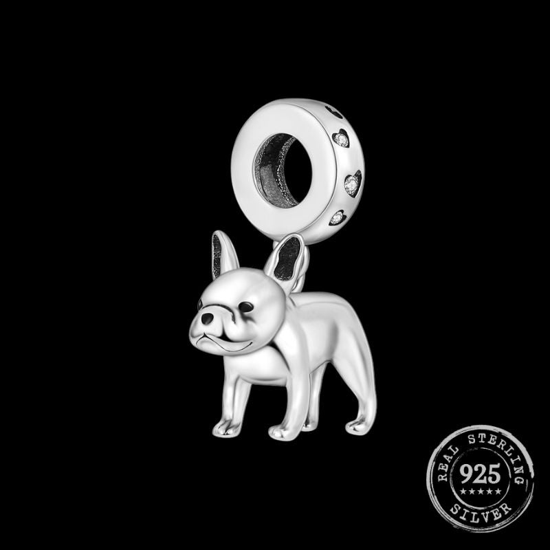 French Bulldog "I Love you Forever" pendants