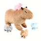 Capybara Family plushie set