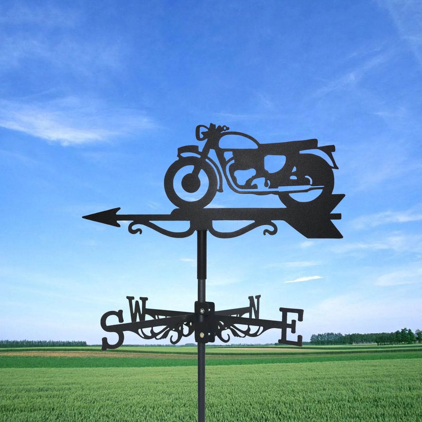 Motorcyclist Weather vanes