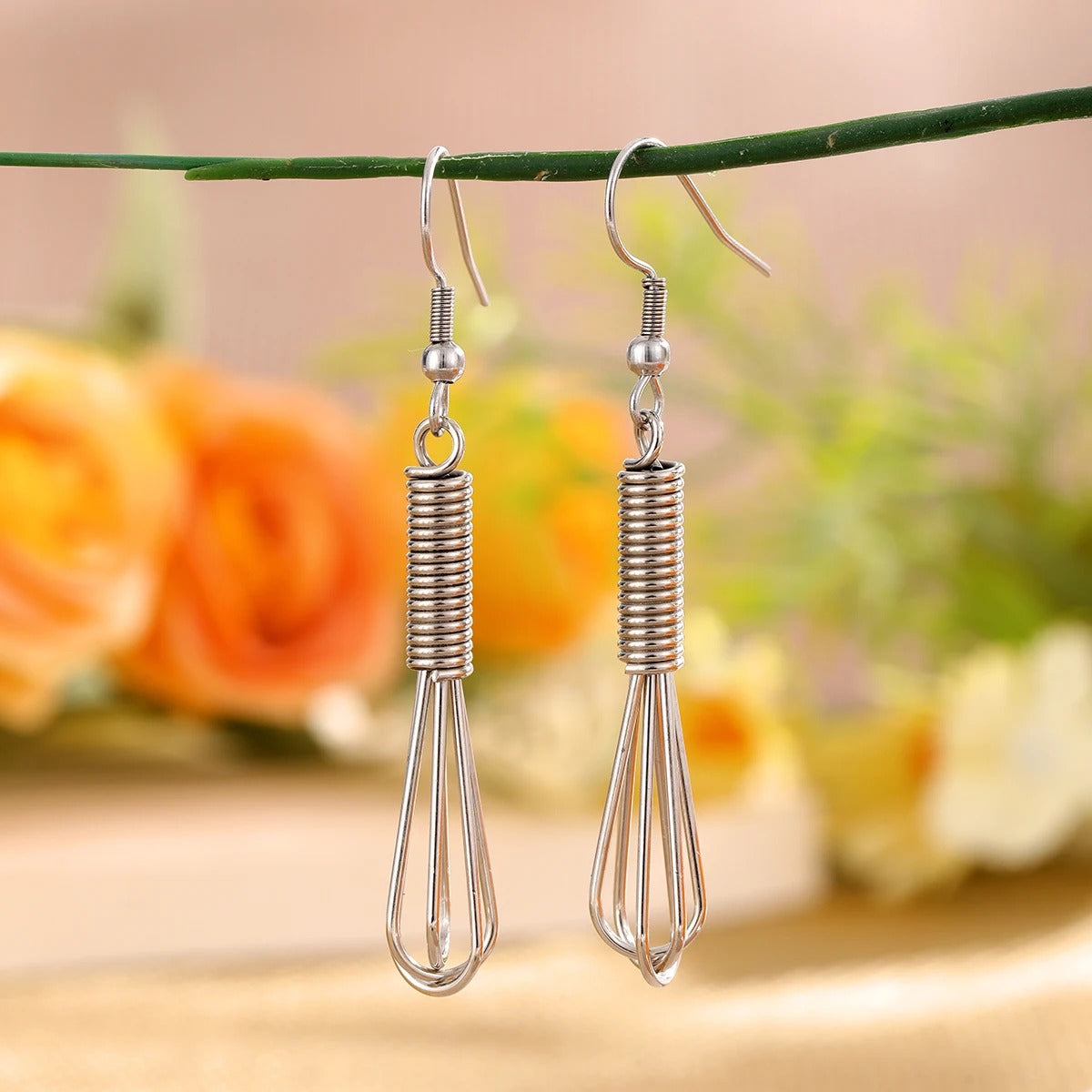 Miniature Whisk Earrings by Style's Bug