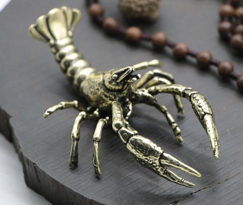 Realistic Crustacean Brass Figures