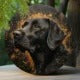 Labrador Retriever 2D Realistic Standing Ornaments