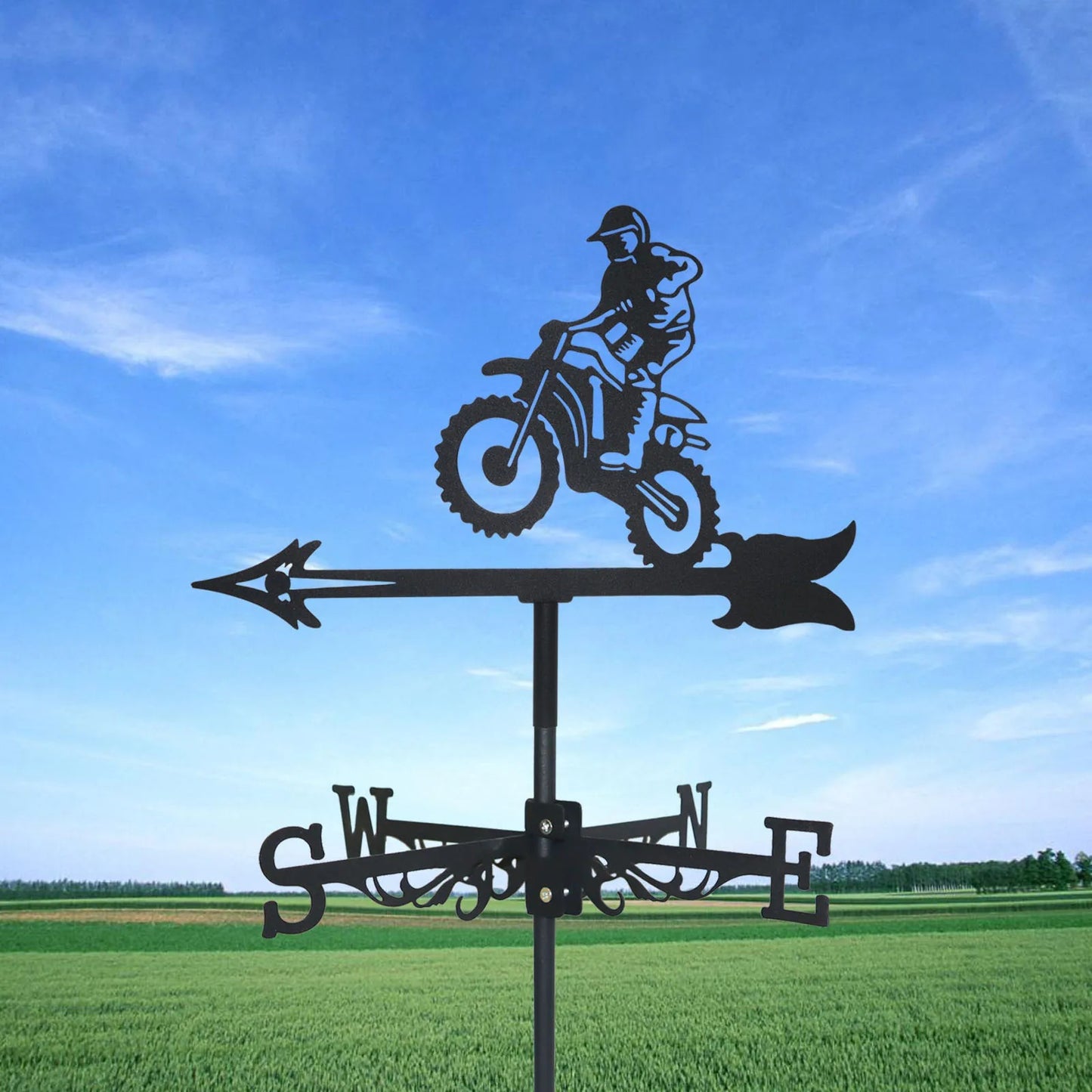 Motorcyclist Weather vanes