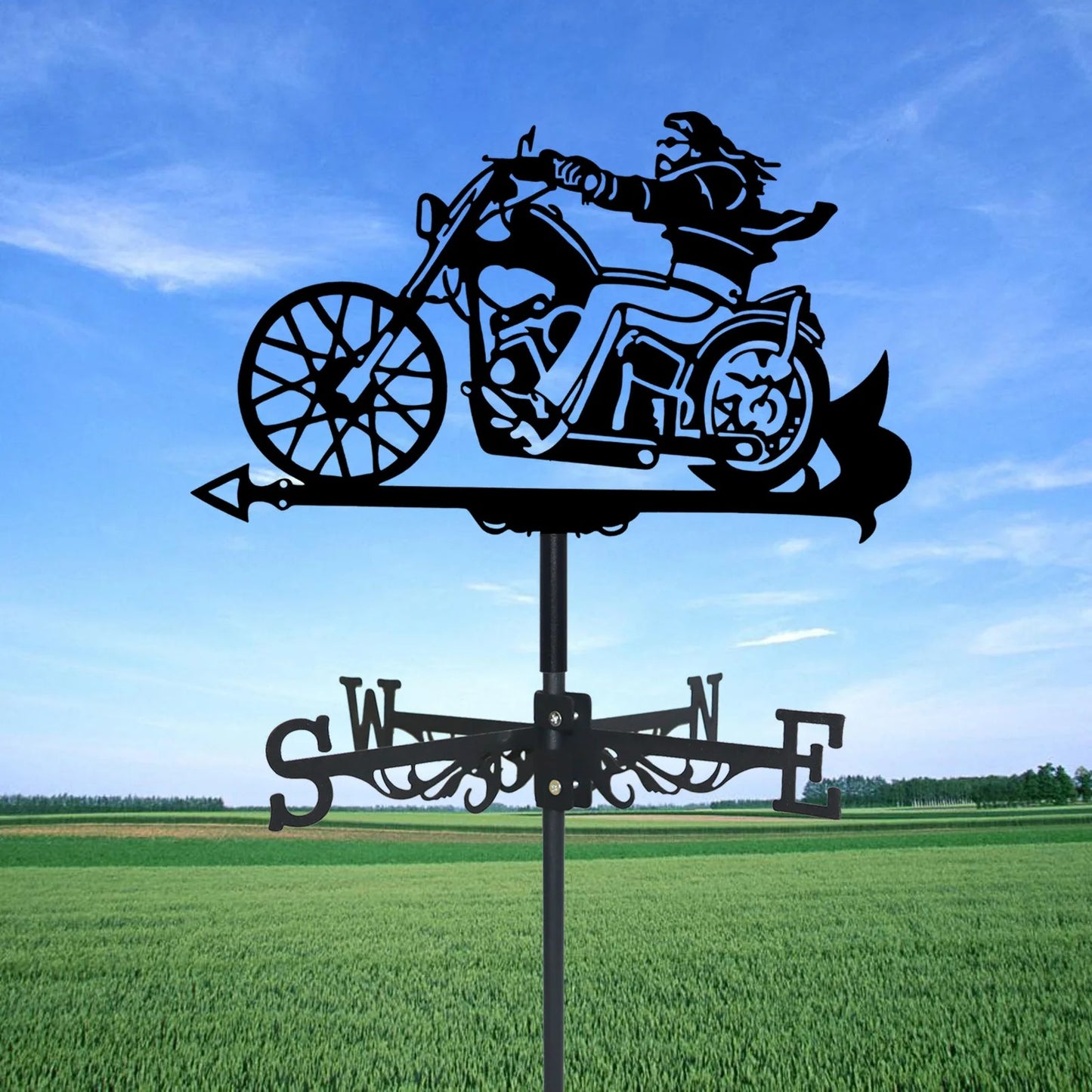 Motorcyclist Weather vanes