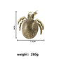 Realistic Crustacean Brass Figures