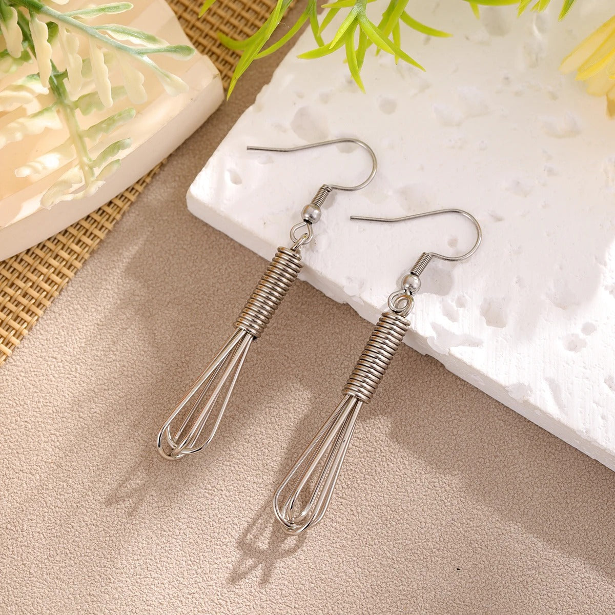 Miniature Whisk Earrings by Style's Bug