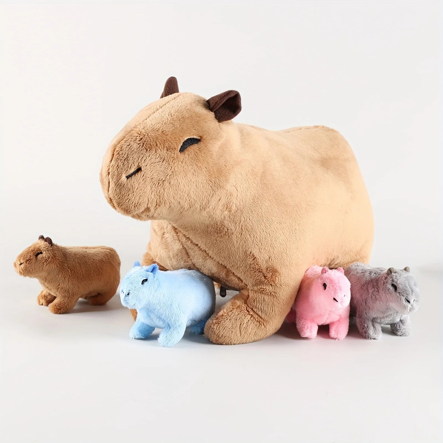 Capybara Family plushie set