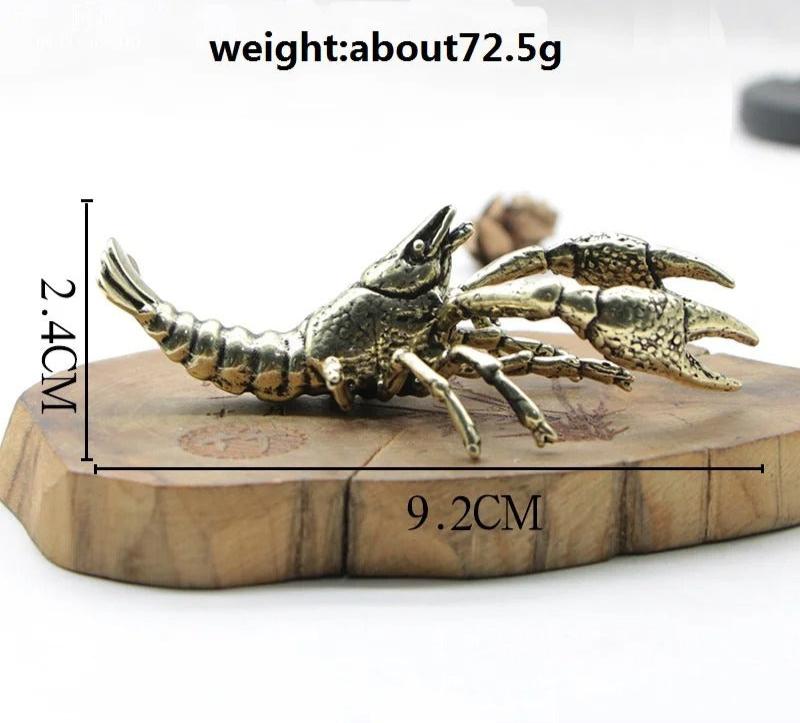 Realistic Crustacean Brass Figures