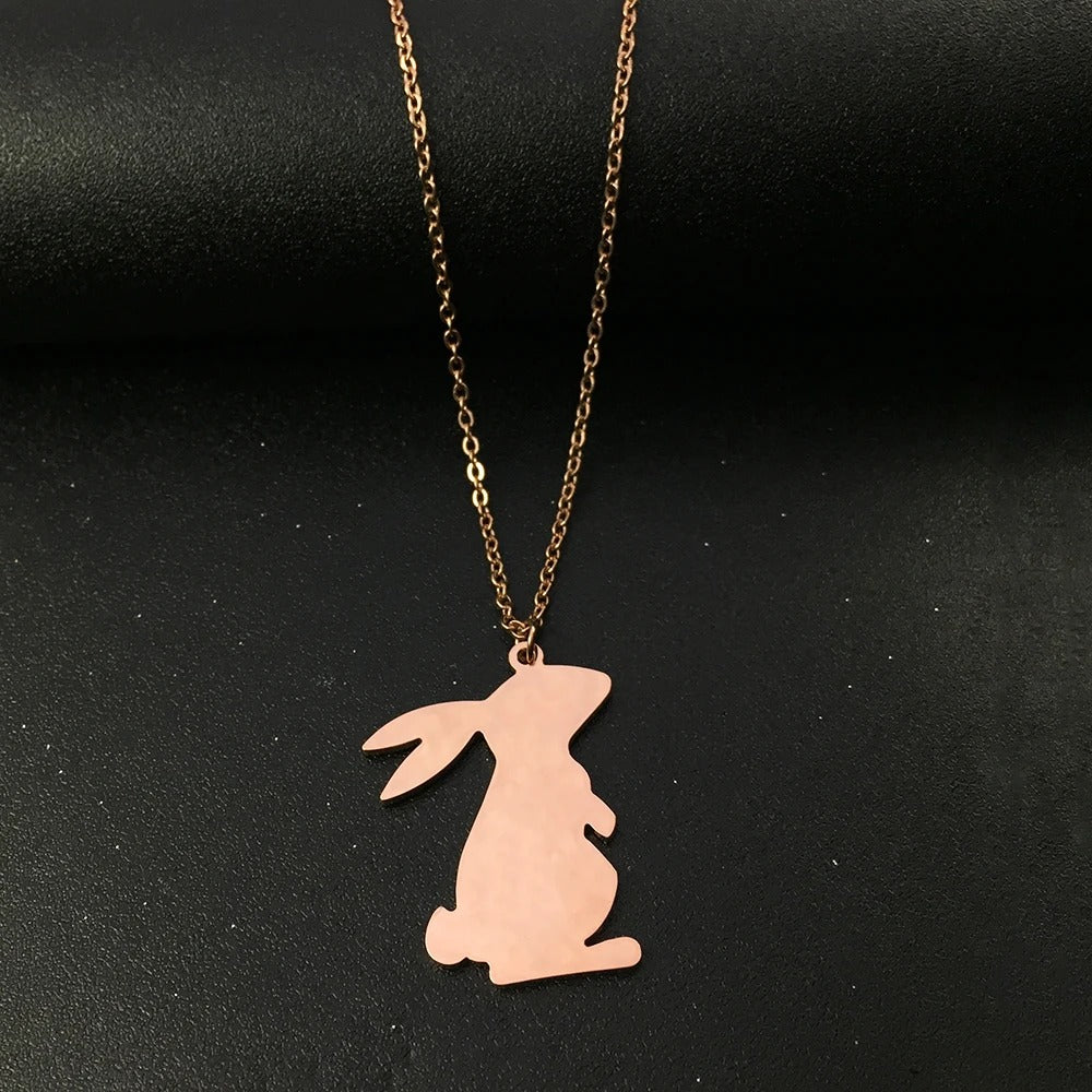 Personalised Rabbit Necklaces by SB