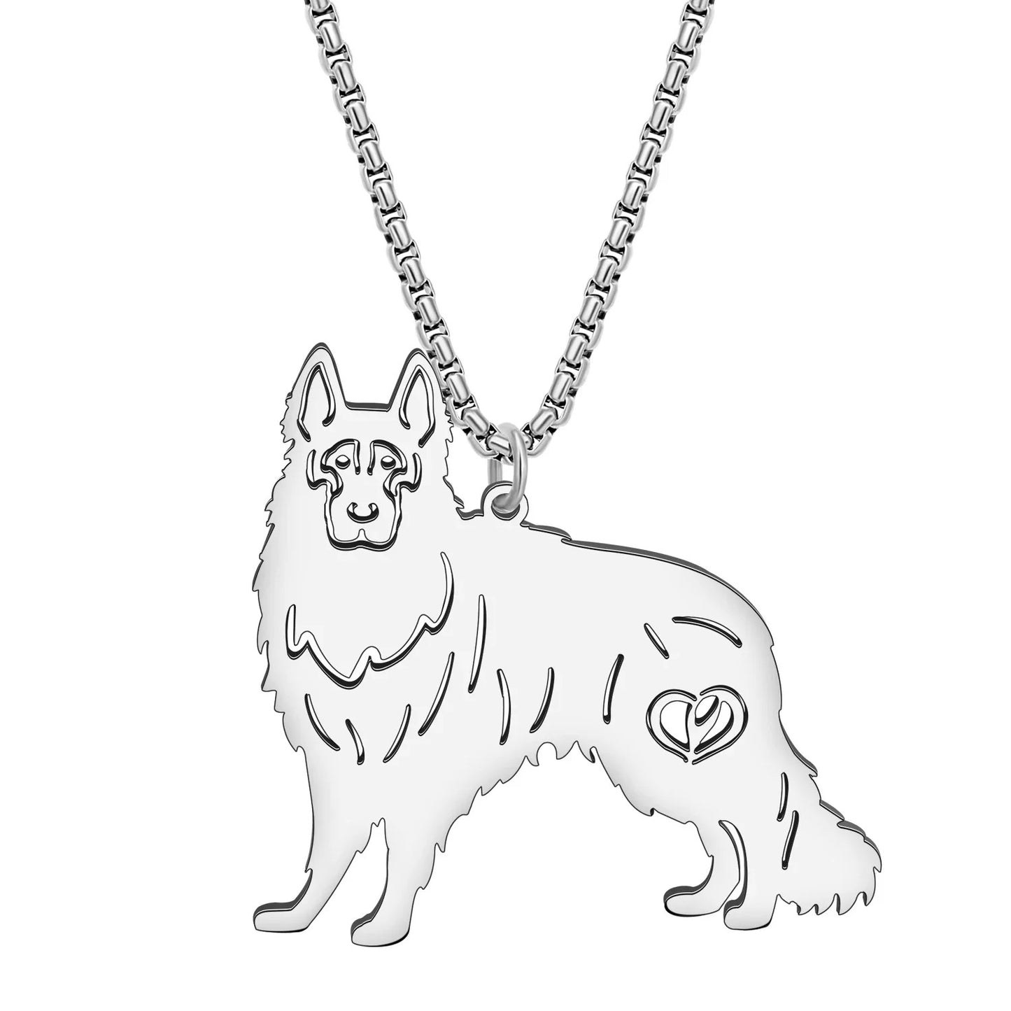 Standing German Shepherd Necklaces