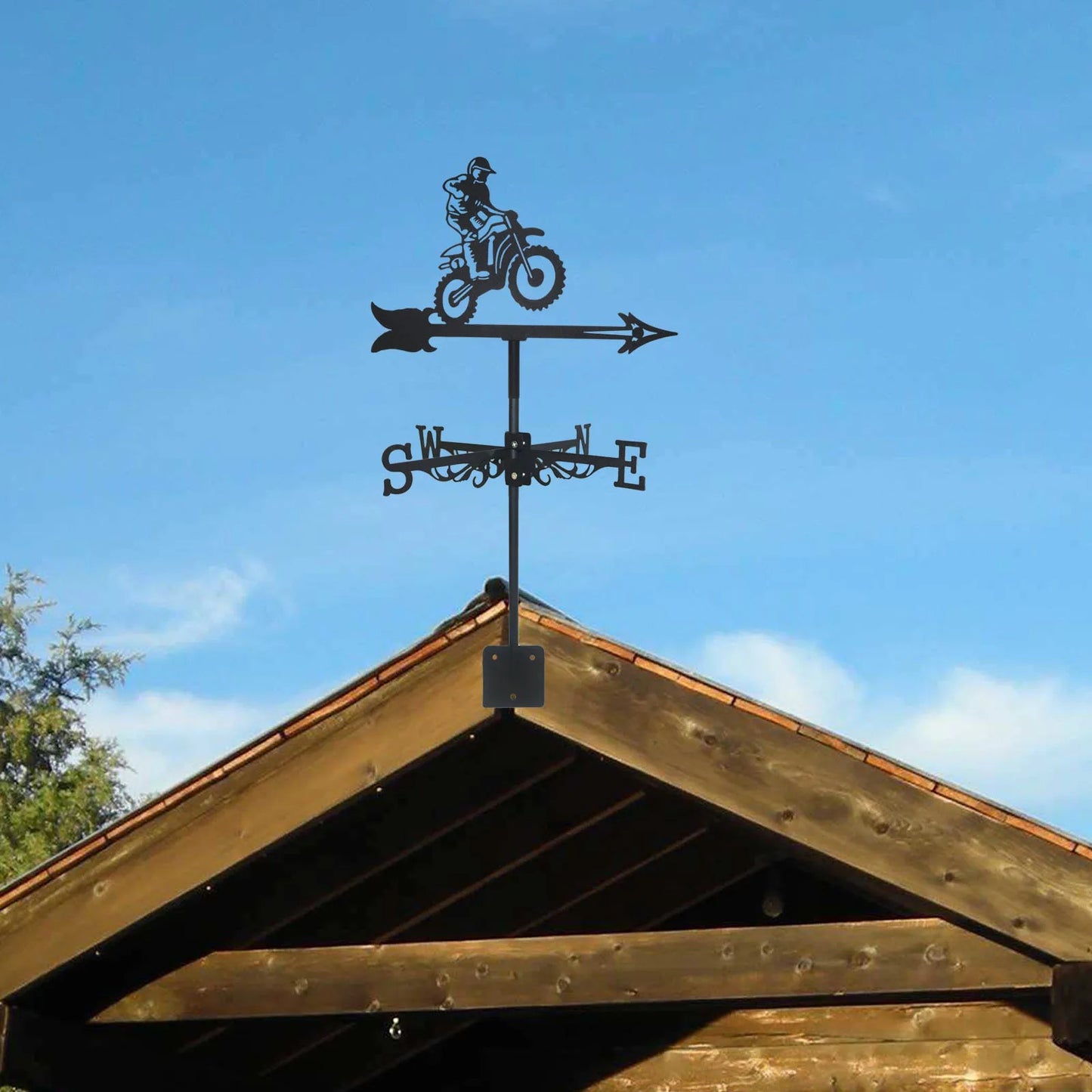 Motorcyclist Weather vanes