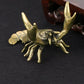 Realistic Crustacean Brass Figures