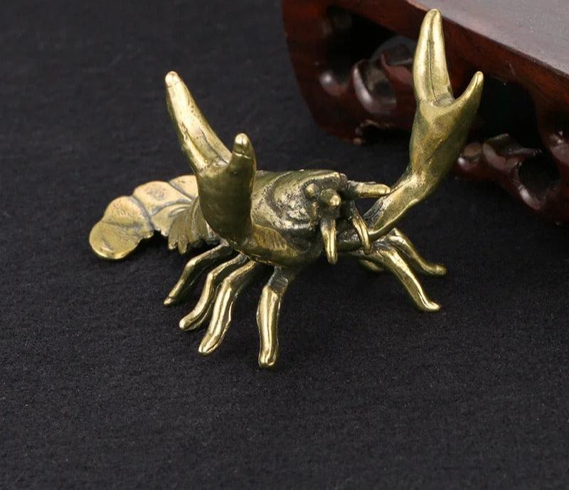 Realistic Crustacean Brass Figures