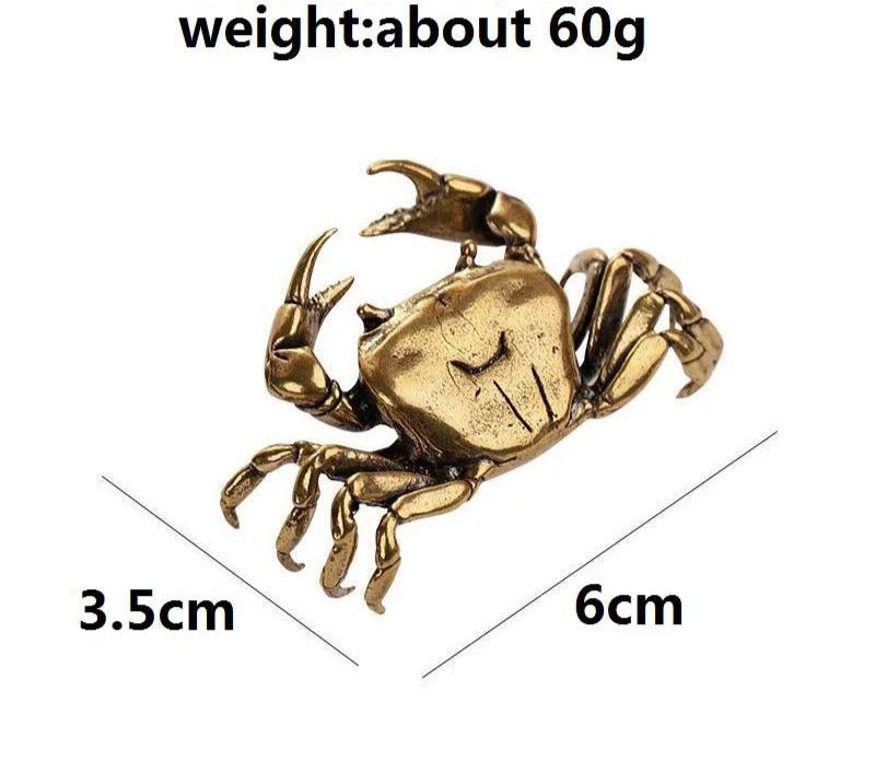 Realistic Crustacean Brass Figures