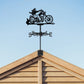 Motorcyclist Weather vanes