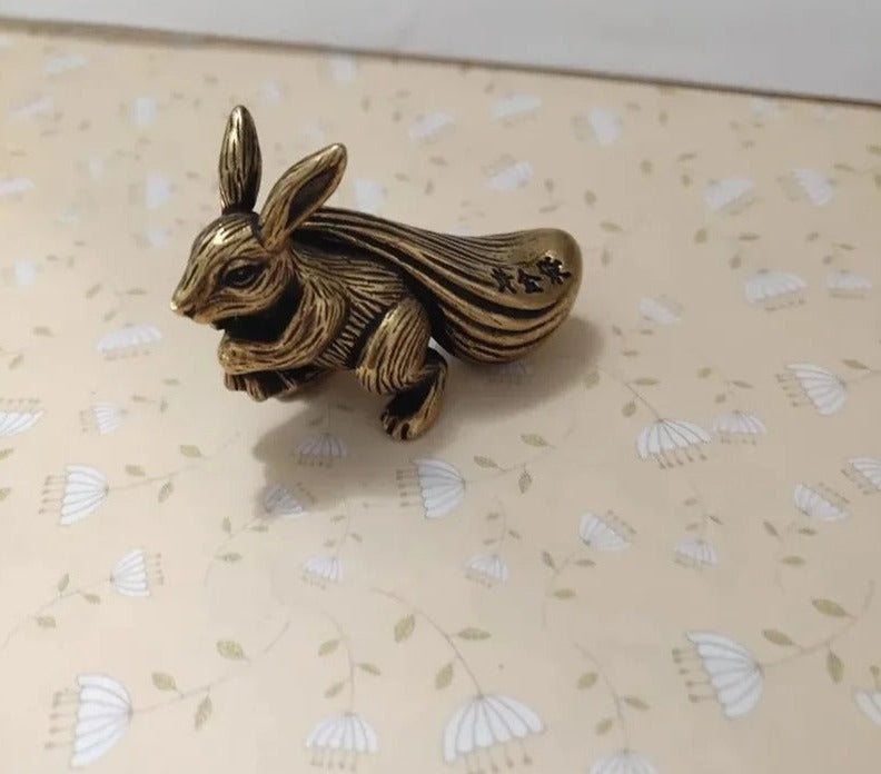 Copper Rabbit Ornaments