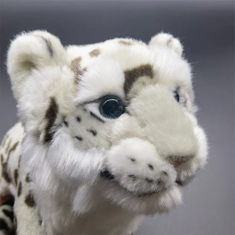 Realistic Snow Leopard Plushie by SB