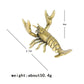 Realistic Crustacean Brass Figures