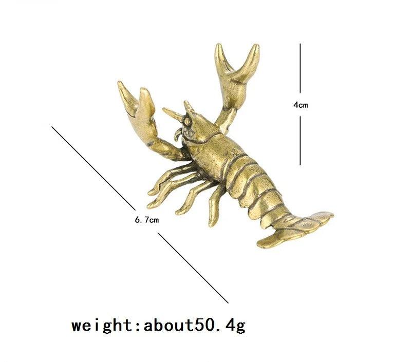 Realistic Crustacean Brass Figures