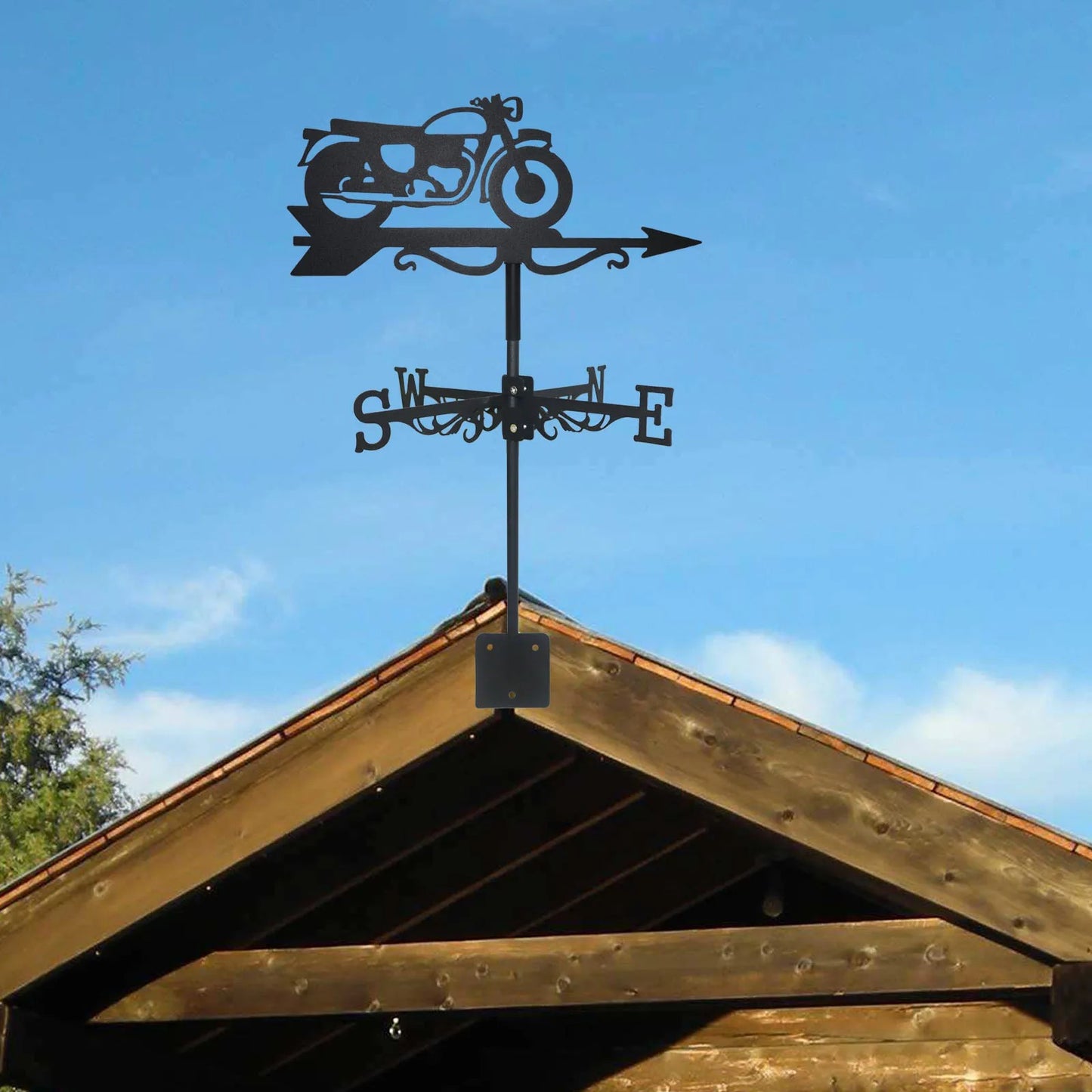 Motorcyclist Weather vanes