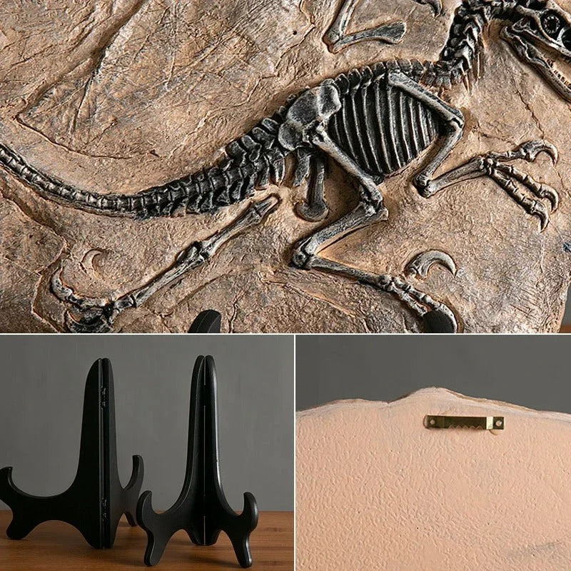 Realistic Dinosaur Fossil Ornaments