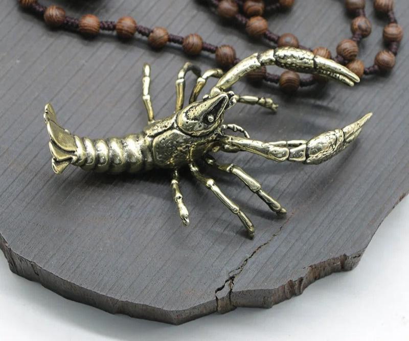 Realistic Crustacean Brass Figures