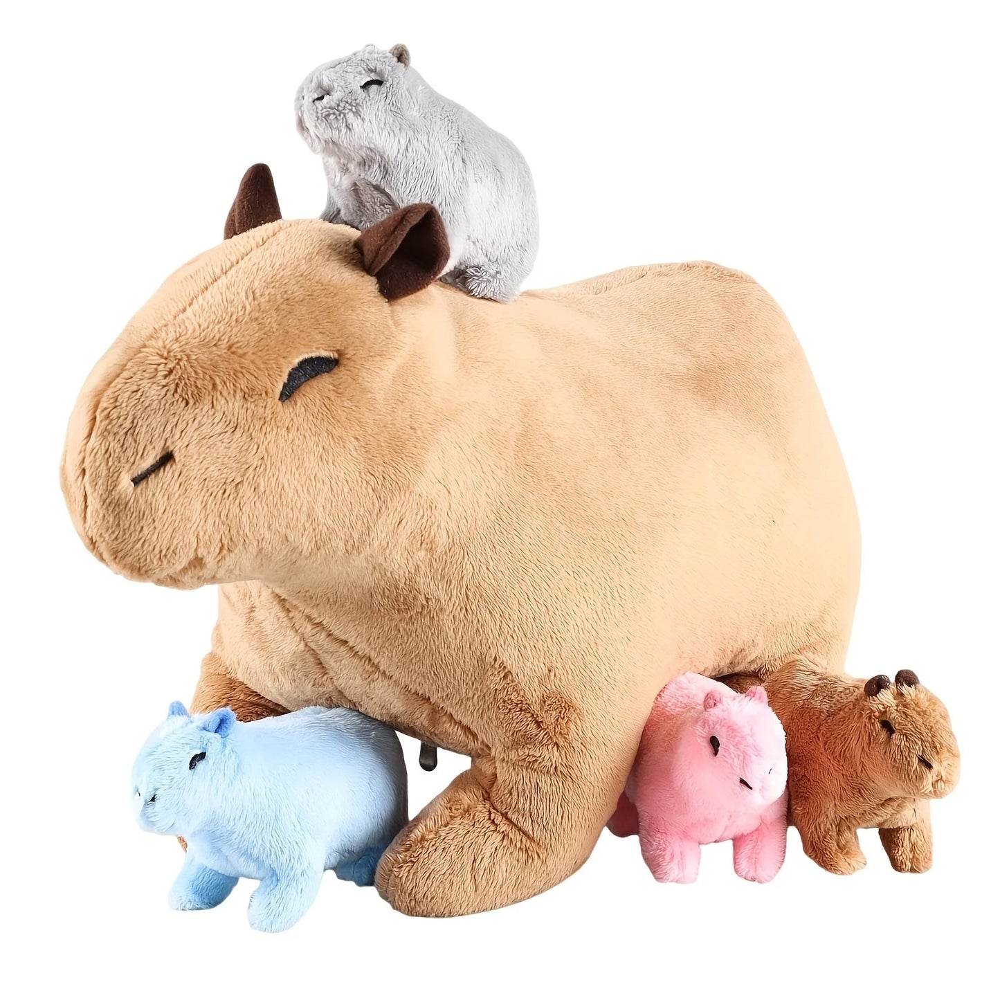 Capybara Family plushie set