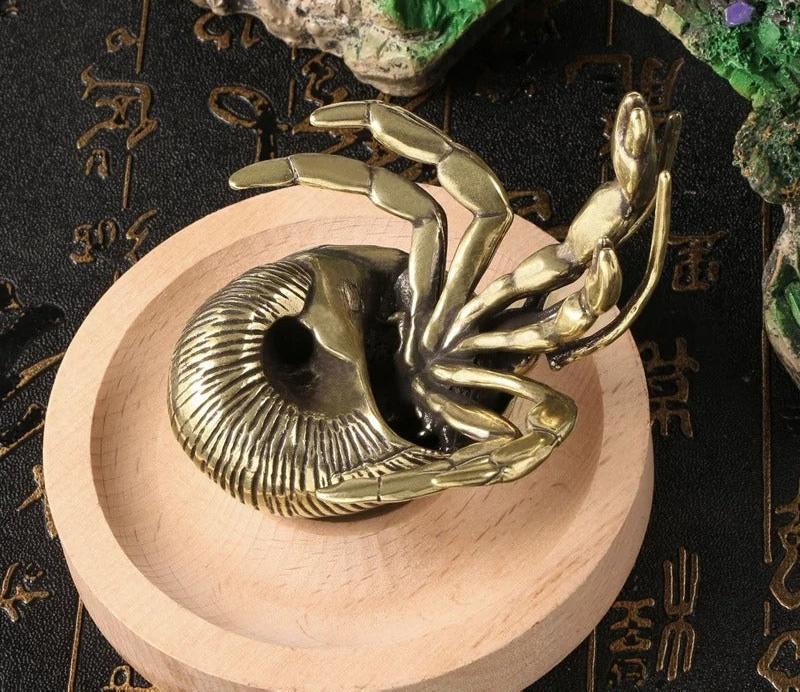 Realistic Crustacean Brass Figures