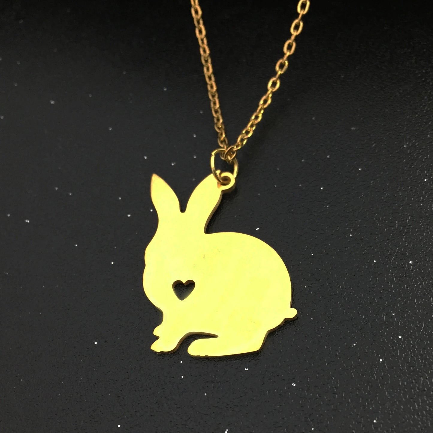 Personalised Rabbit Necklaces by SB