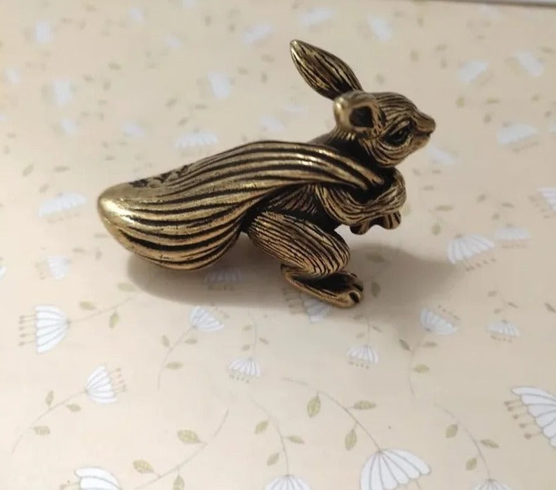 Copper Rabbit Ornaments