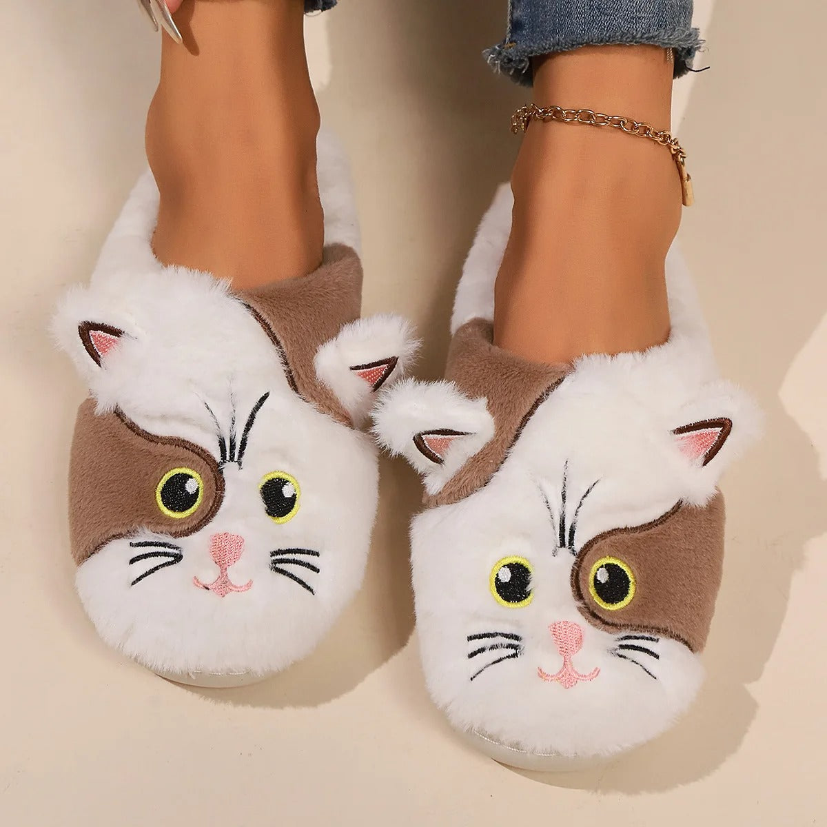 Cozy Cat Indoor Slippers