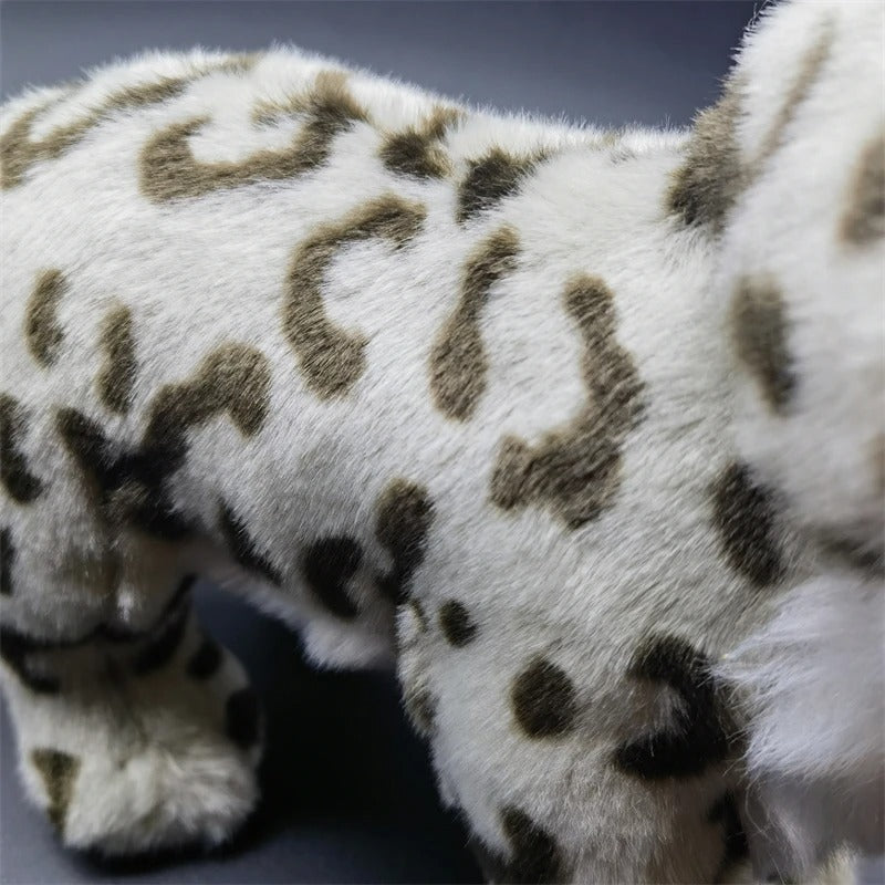 Realistic Snow Leopard Plushie by SB