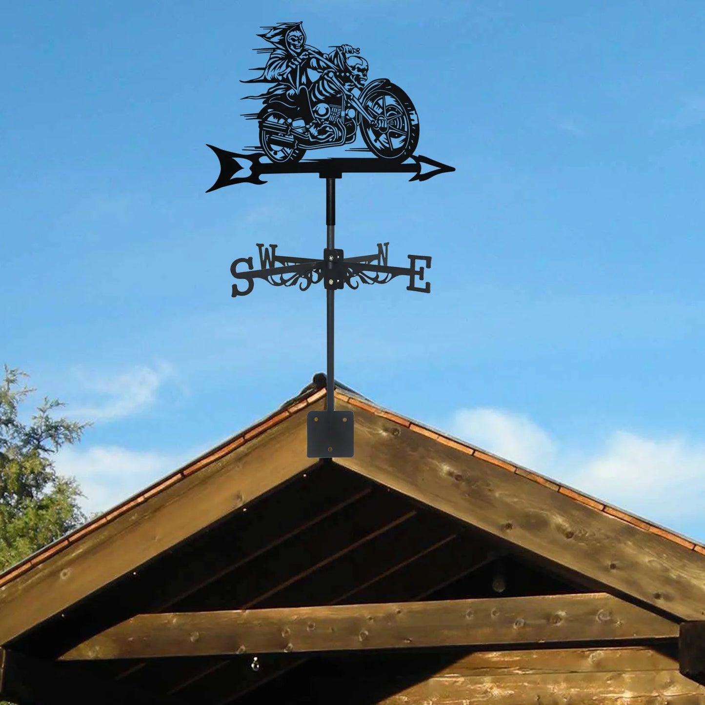 Motorcyclist Weather vanes