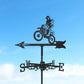 Motorcyclist Weather vanes