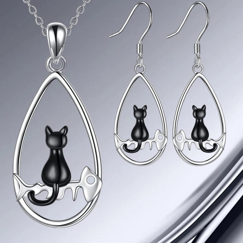 Black Cat Jewelry Sets