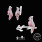 Pink Parrot Jewelry Set