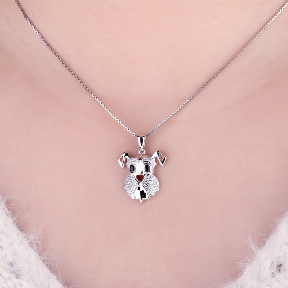 Silver Schnauzer Jewelry