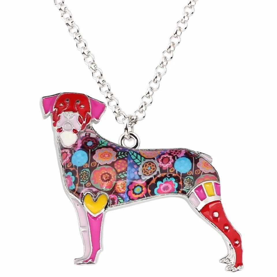 Artistic Rottweiler Necklace/s