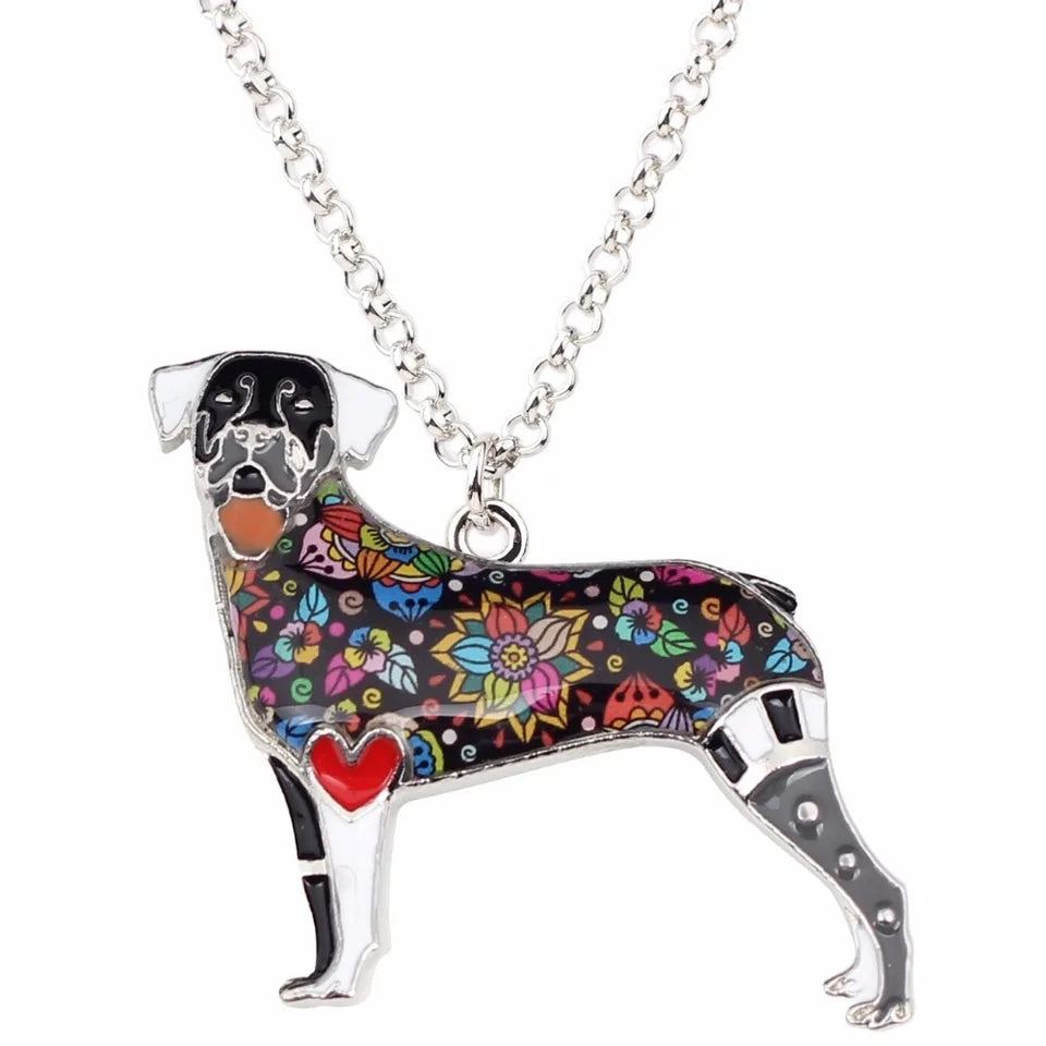 Artistic Rottweiler Necklace/s