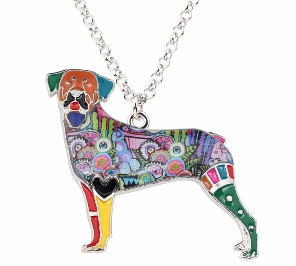 Artistic Rottweiler Necklace/s