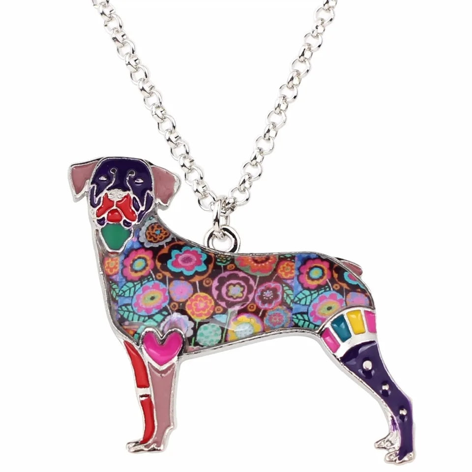 Artistic Rottweiler Necklace/s