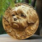 Realistic Coton de Tulear Alloy plaques