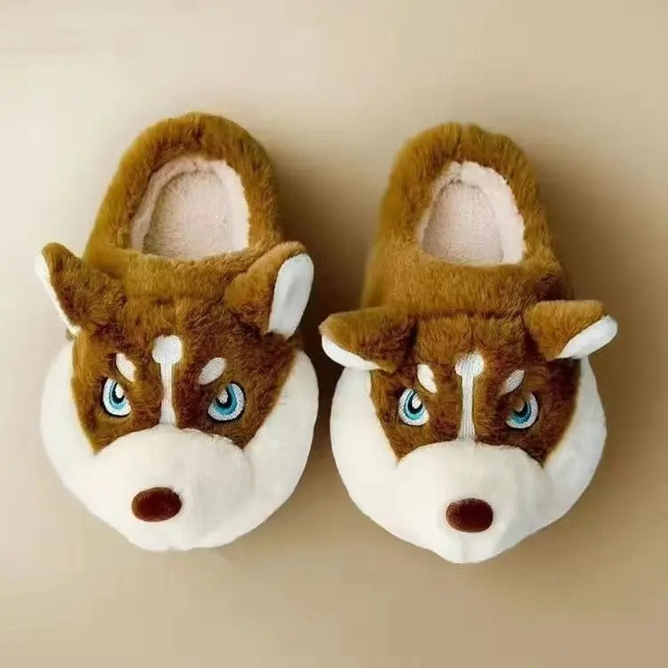 Cozy Husky Indoor Shoes / Slippers